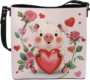 HUGS IDEA Hoho Bag for Women Crossbody Purse Leather Handbags Laides Shoulder Bags