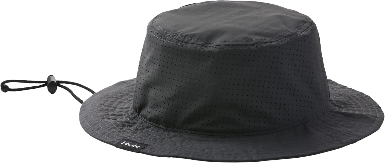 HUK Men's Performace Bucket Fishing Hat UPF 30  Sun Protection