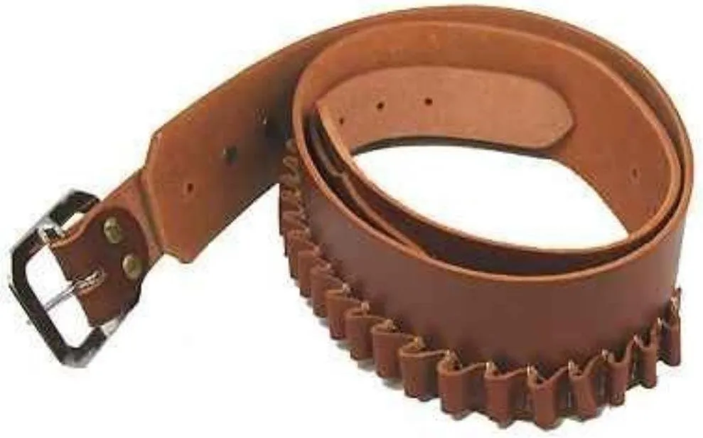 Hunter Company Adjustable Cartridge Belt Tan, .45 Caliber
