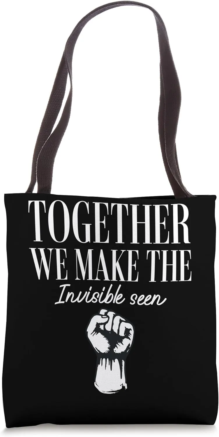 Invisible Disabilities Awareness Tote Bag