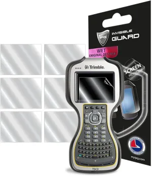 IPG For Trimble TSC3 Handheld Computer (6 Units) Hydrogel SCREEN Protector Invisible Ultra HD Clear Film Anti Scratch Skin Guard - Smooth/Self-Healing/Bubble -Free for TSC3