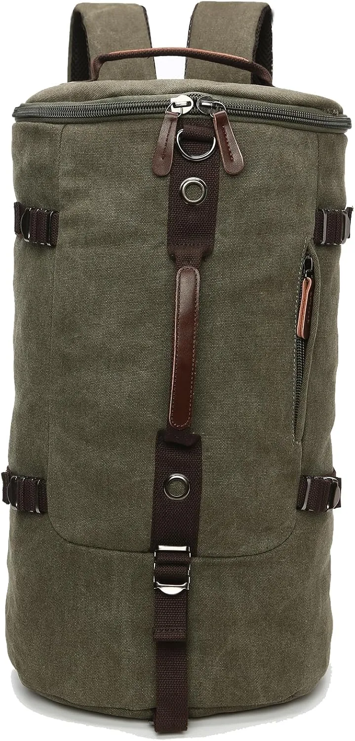 IT'SCARL Travel backpack, carry on backpack, 15 inch laptop bag, waterproof leisure bag, hiking backpack (green)
