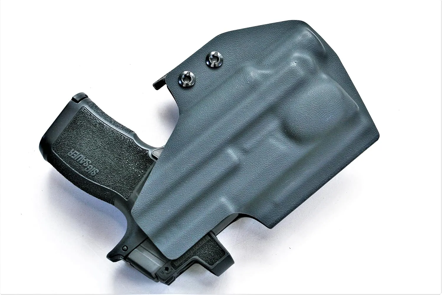 IWB Kydex Holster for The Sig Macro with Sig Foxtrot 2 Weapon Light | Inside The Waistband Light Bearing Holster