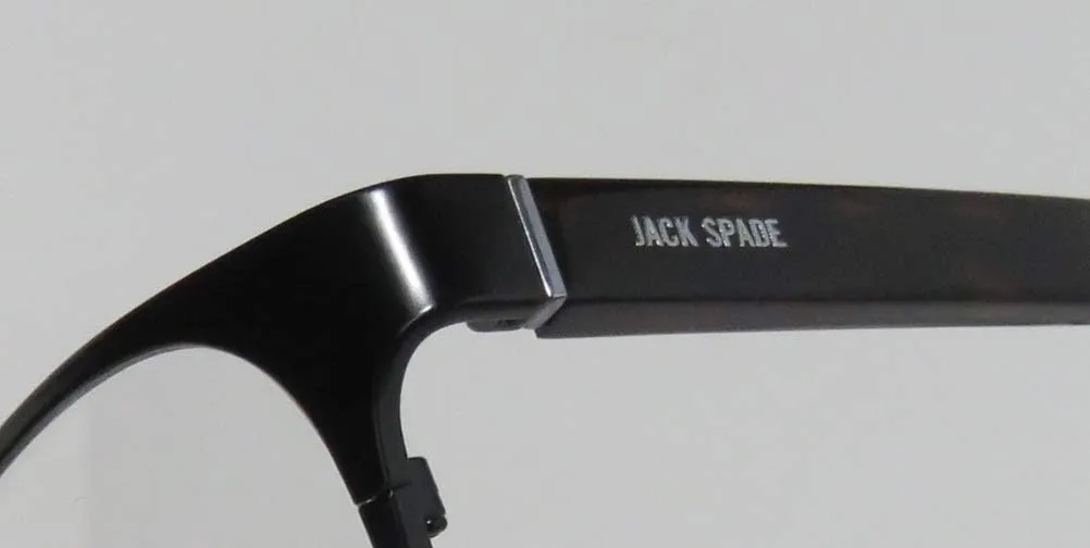 Jack Spade Bowman Womens/Ladies Round Full-rim Spring Hinges Eyeglasses/Eyeglass Frame