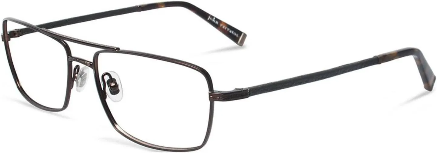 John Varvatos Men's V148BRO60 Sunglasses, Brown, 60/17/150