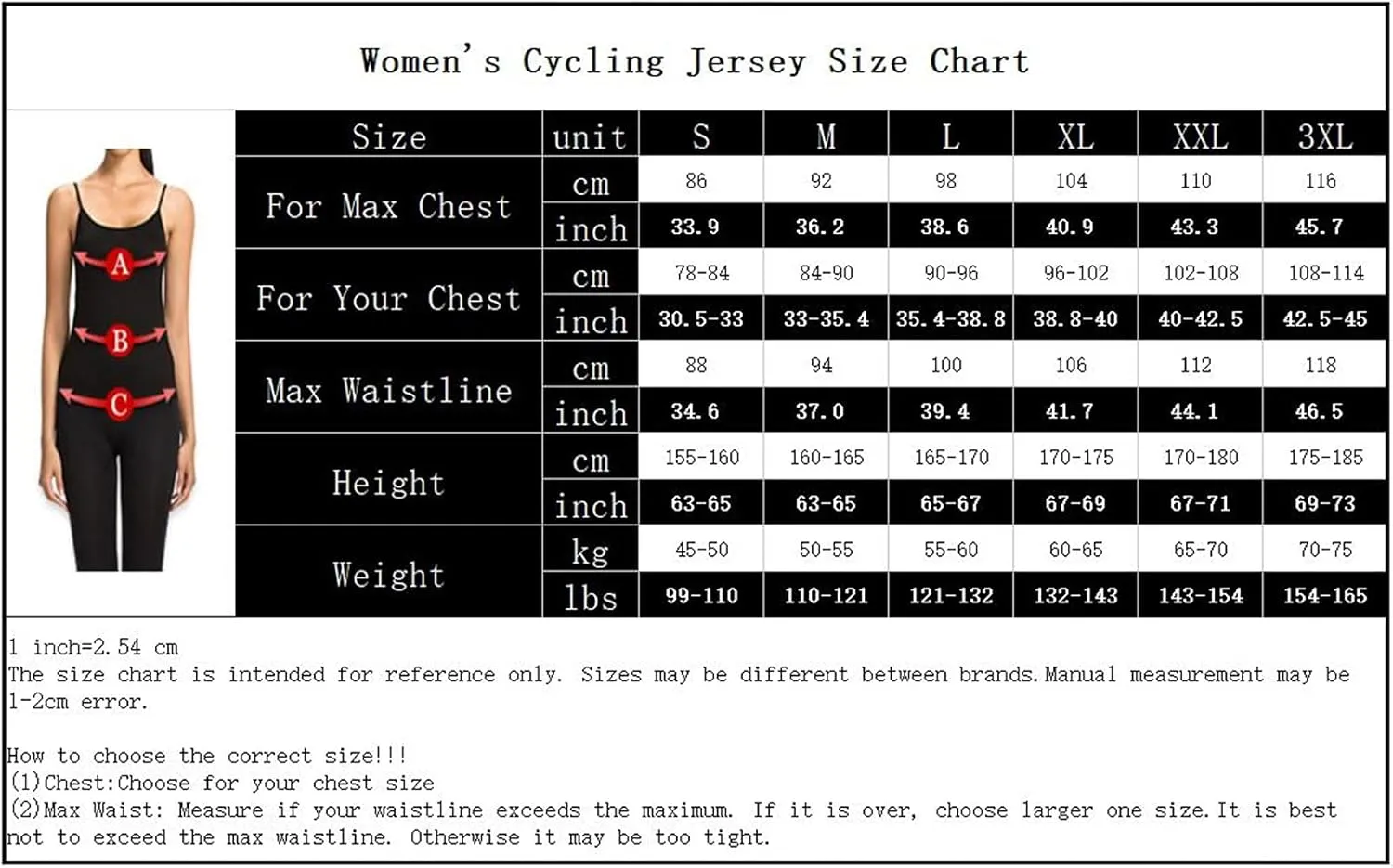 JPOJPO Cycling Jersey Women Short Sleeve Bike Shirt with 3 Pockets Reflective Quick-Dry Tops S-3XL