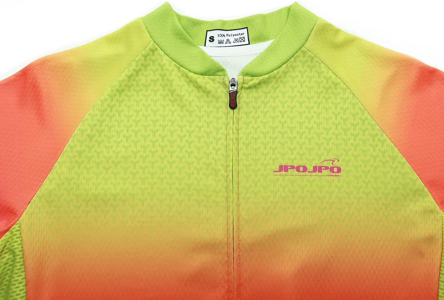 JPOJPO Cycling Jersey Women Short Sleeve Bike Shirt with 3 Pockets Reflective Quick-Dry Tops S-3XL