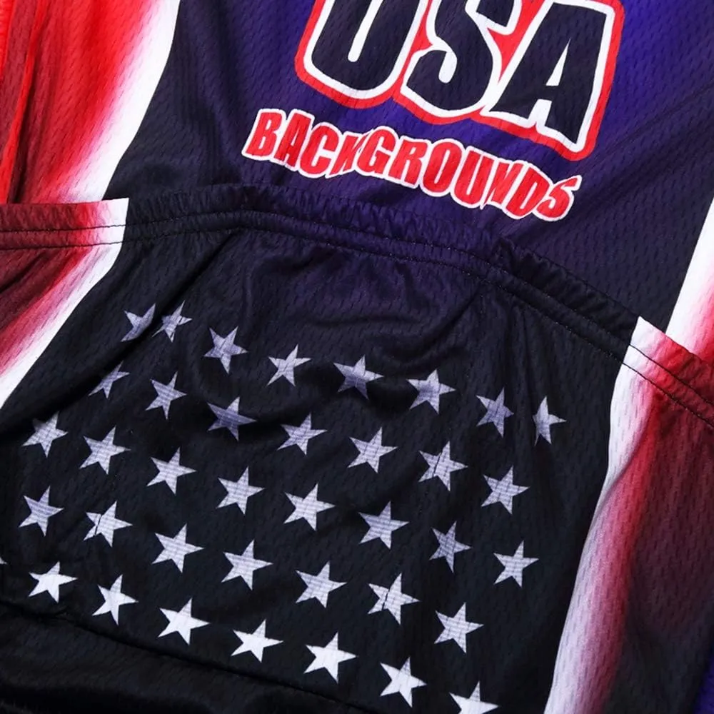 JPOJPO Men's Cycling Jersey Set,Bicycle Clothing Pro Team Short Sleeve MTB Bike Clothing Ropa Ciclismo,