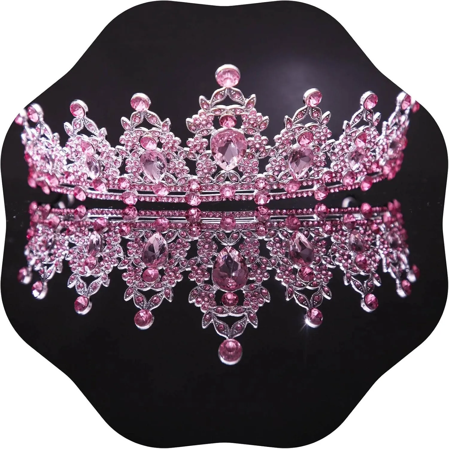 Kamirola - Queen Crown and Tiaras Princess Crown for Women and Girls Crystal Headbands for Bridal, Princess for Wedding and Party（01）