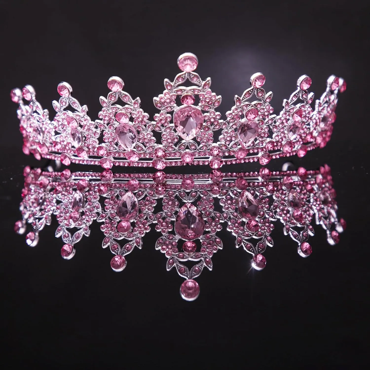 Kamirola - Queen Crown and Tiaras Princess Crown for Women and Girls Crystal Headbands for Bridal, Princess for Wedding and Party（01）