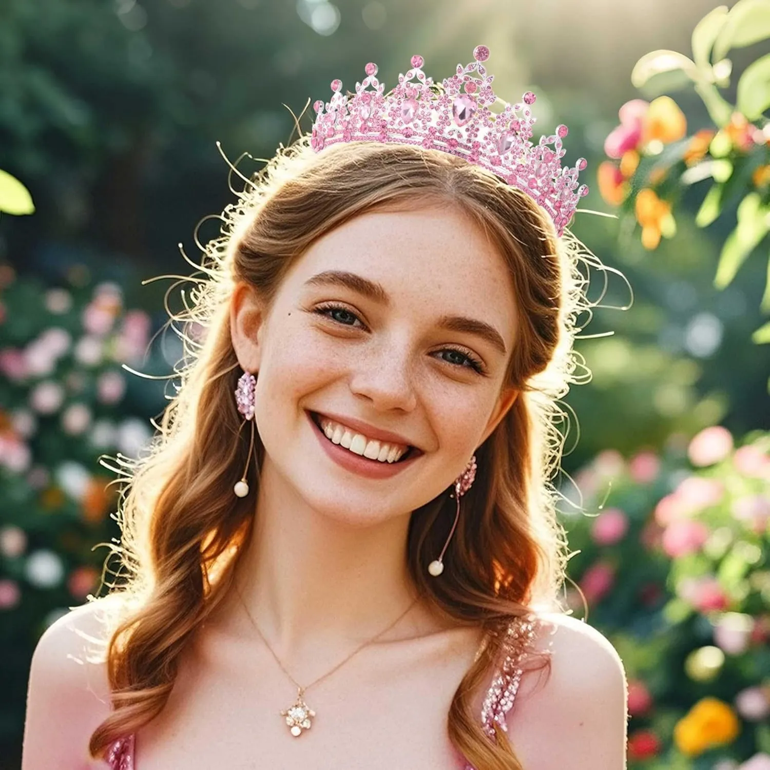 Kamirola - Queen Crown and Tiaras Princess Crown for Women and Girls Crystal Headbands for Bridal, Princess for Wedding and Party（01）