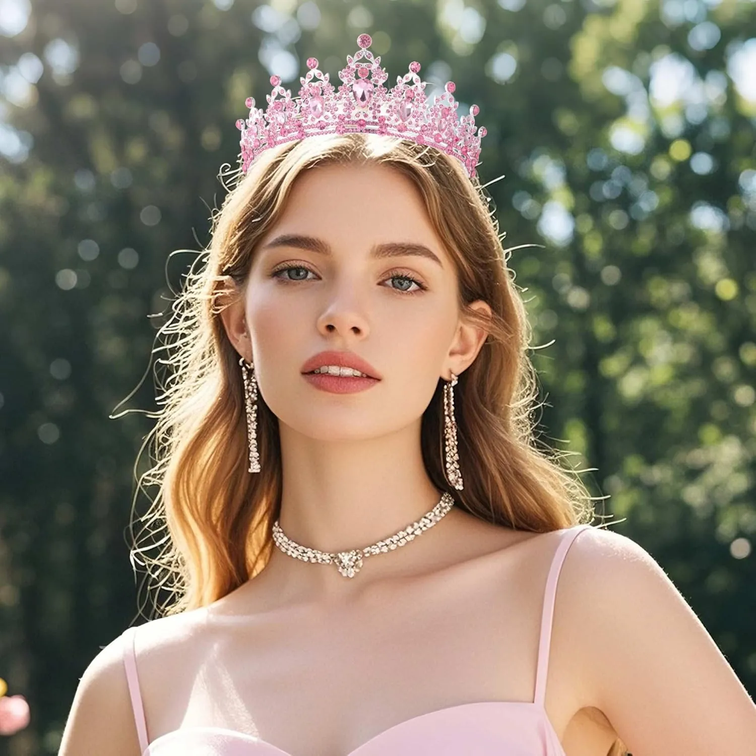 Kamirola - Queen Crown and Tiaras Princess Crown for Women and Girls Crystal Headbands for Bridal, Princess for Wedding and Party（01）
