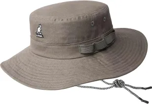 Kangol Utility Cords Jungle Hat - Warm Grey/XL Bucket Hat