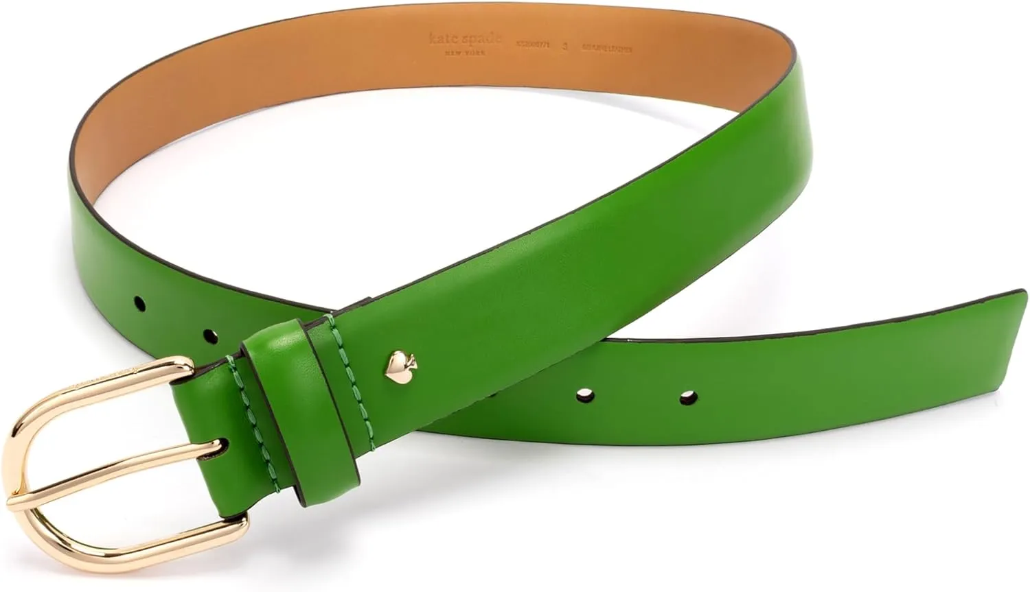 kate spade new york Women's 1.5 Inch Feather Edge Belt