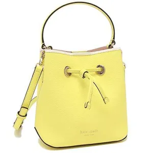 KATE SPADE NY EVA LEATHER BUCKET CROSSBODY BAG