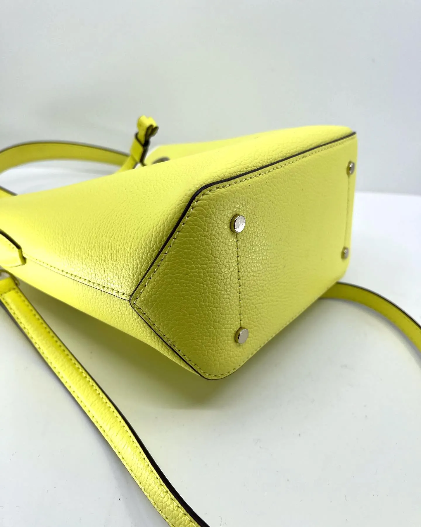 KATE SPADE NY EVA LEATHER BUCKET CROSSBODY BAG