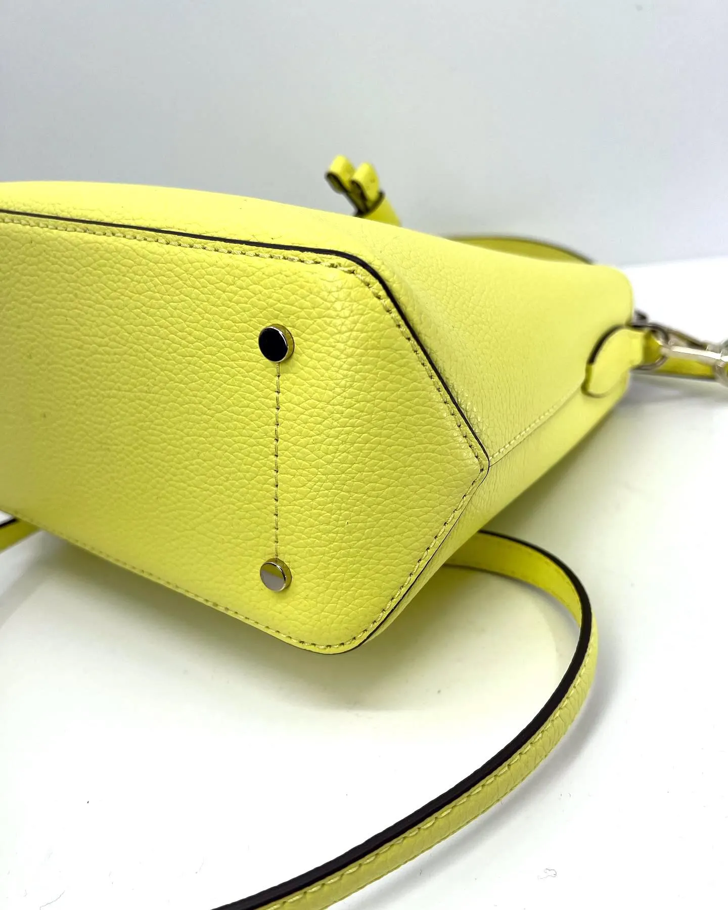 KATE SPADE NY EVA LEATHER BUCKET CROSSBODY BAG