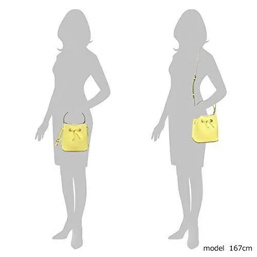 KATE SPADE NY EVA LEATHER BUCKET CROSSBODY BAG