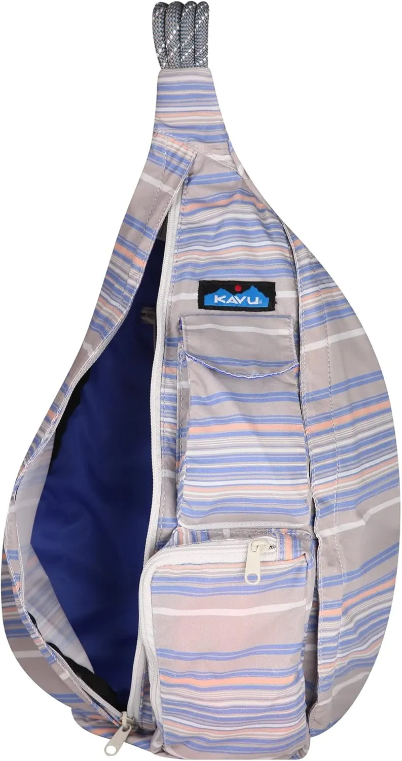 KAVU Rope Sack Sling Crossbody Backpack - Simple Stripe