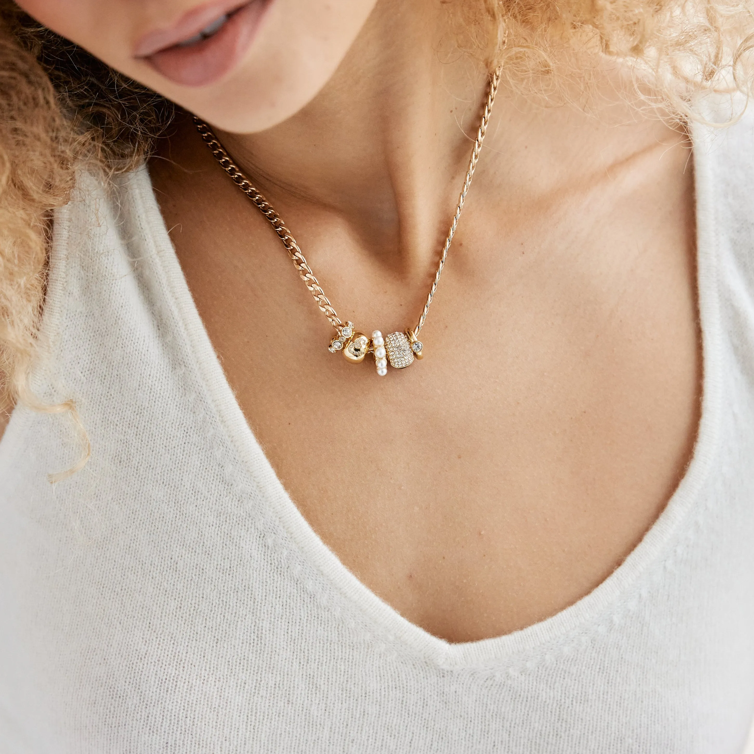 Kendall Birthstone Initial Necklace