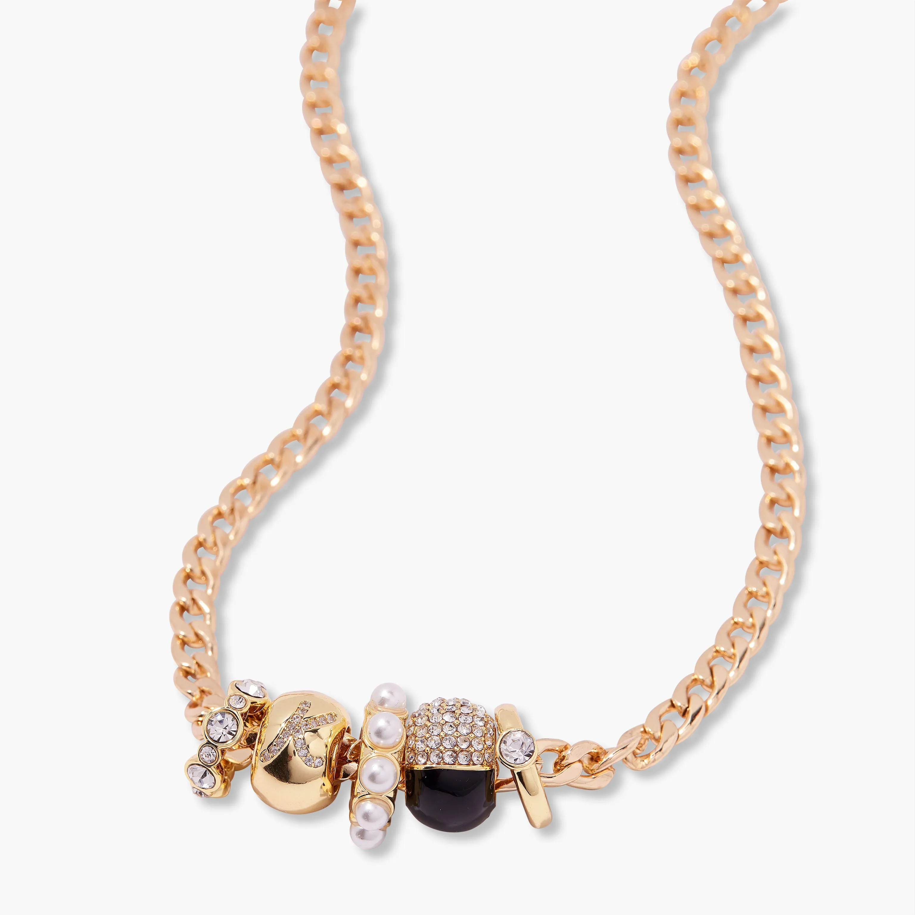 Kendall Birthstone Initial Necklace