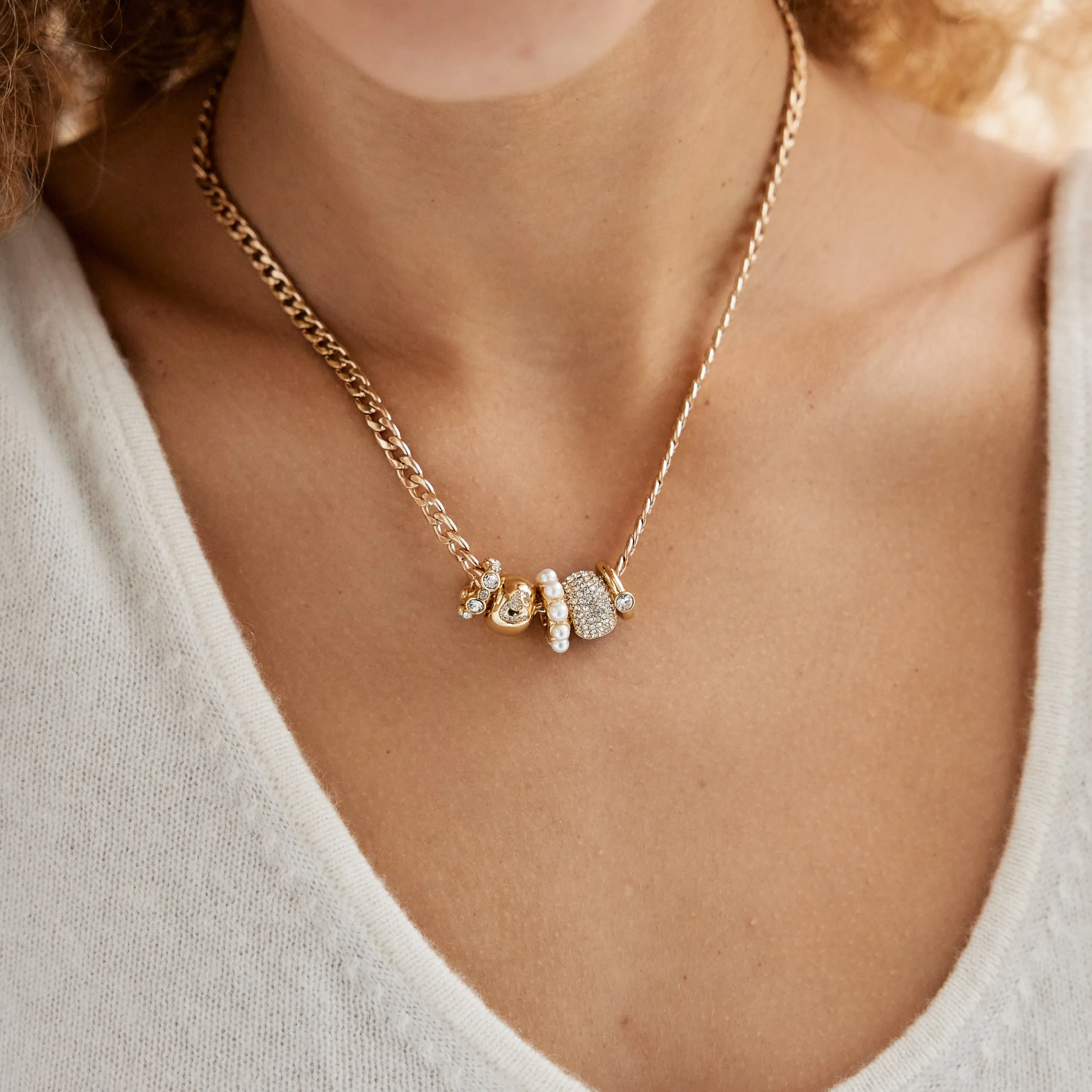 Kendall Birthstone Initial Necklace