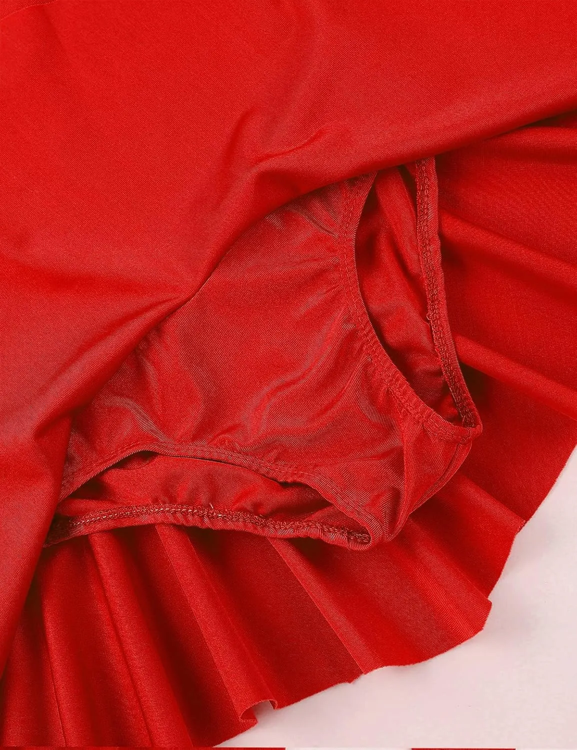 Kids Girls Figure Skating Dresses Long Sleeves Mock Neck Ballet Dance Skirted Gymnastics Leotard