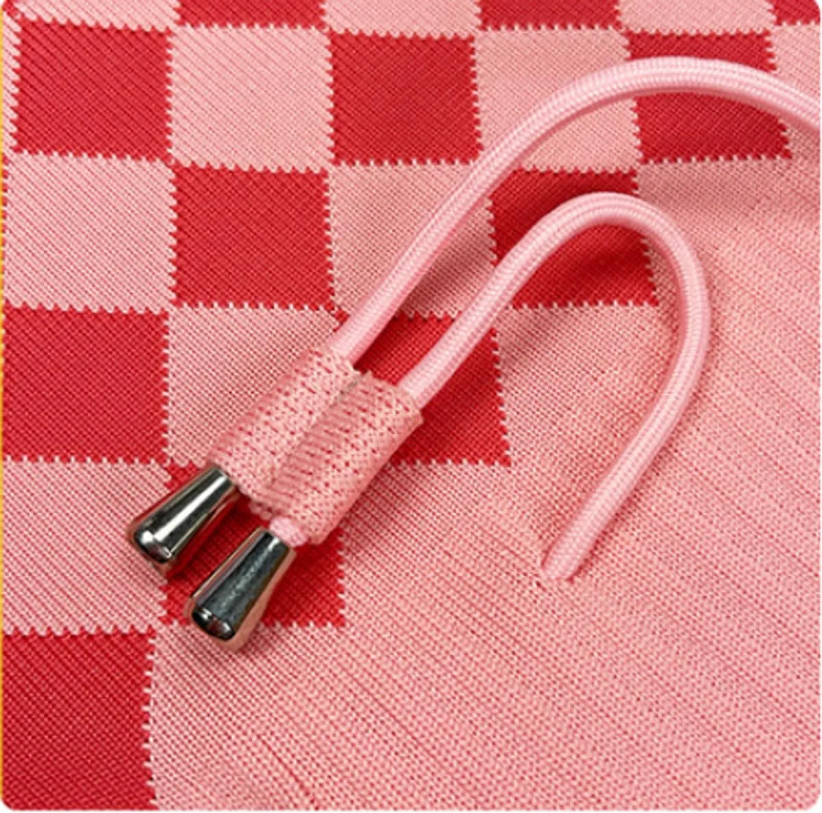 Knit Bucket Bag Women 2025 Trendy Spring Crochet Knitted Drawstring Shoulder Bags Crossbody Purse Geometric Pattern