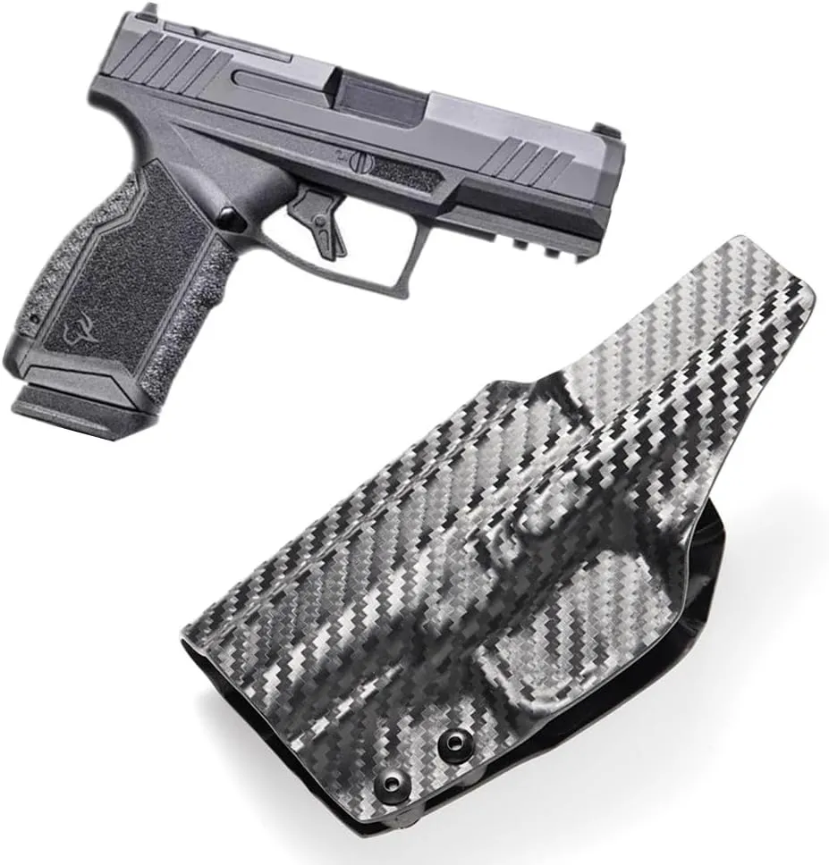 Kydex IWB Holster for Glock G19 G43X Taurus G2C G3C Canik TP9 Elite SC Inside Waistband Concealed Carry Monoblock Metal Belt Clip