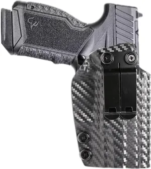 Kydex IWB Holster for Glock G19 G43X Taurus G2C G3C Canik TP9 Elite SC Inside Waistband Concealed Carry Monoblock Metal Belt Clip