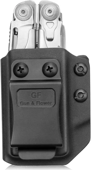 Kydex Multitool Sheath for LEATHERMAN Surge Heave Duty, Fits for LEATHERMAN Surge Multitool Sheath Pouch Case Holster, Multitool Not Included(Black)