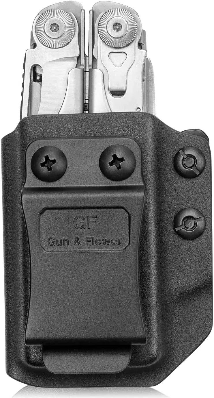 Kydex Multitool Sheath for LEATHERMAN Surge Heave Duty, Fits for LEATHERMAN Surge Multitool Sheath Pouch Case Holster, Multitool Not Included(Black)