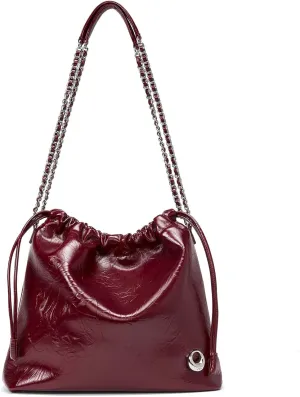 LA FESTIN Leather Large Shoulder Bag for Women, Cute Crossbody Purse & Handbag