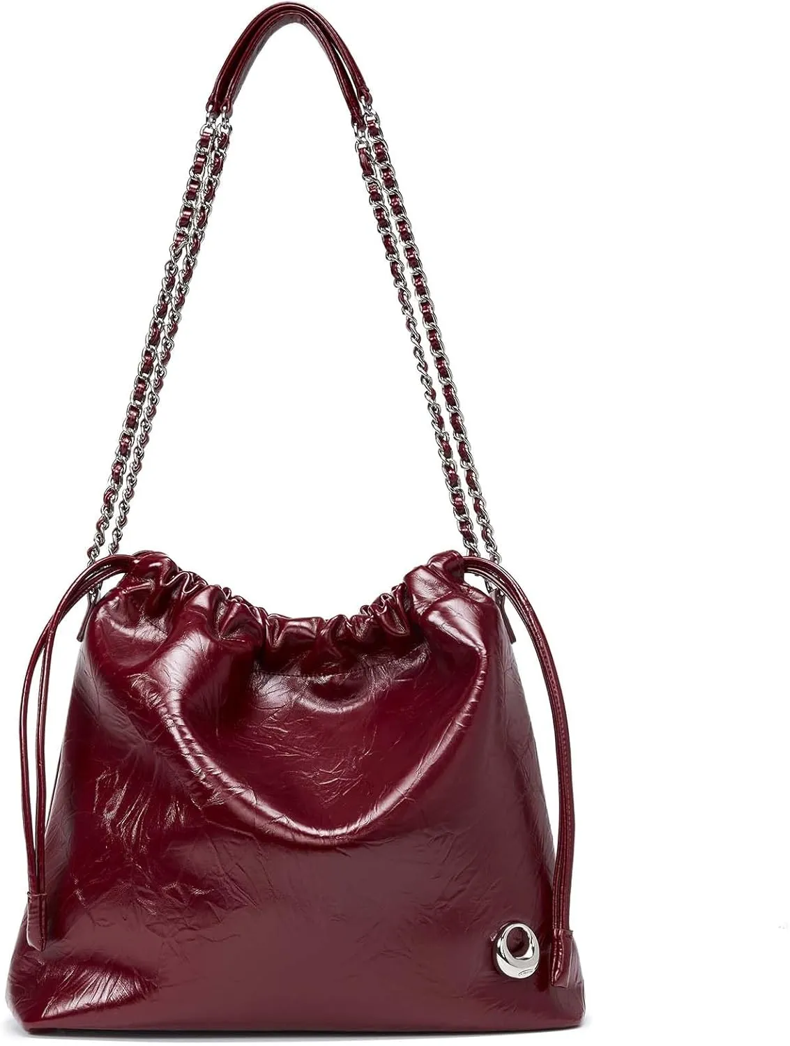 LA FESTIN Leather Large Shoulder Bag for Women, Cute Crossbody Purse & Handbag