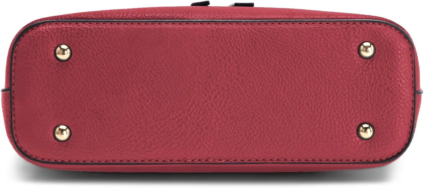 LA TERRE Zipper Pocket Crossbody Bags, Lightweight Medium Crossbody Purses Women's Shoulder Handbags