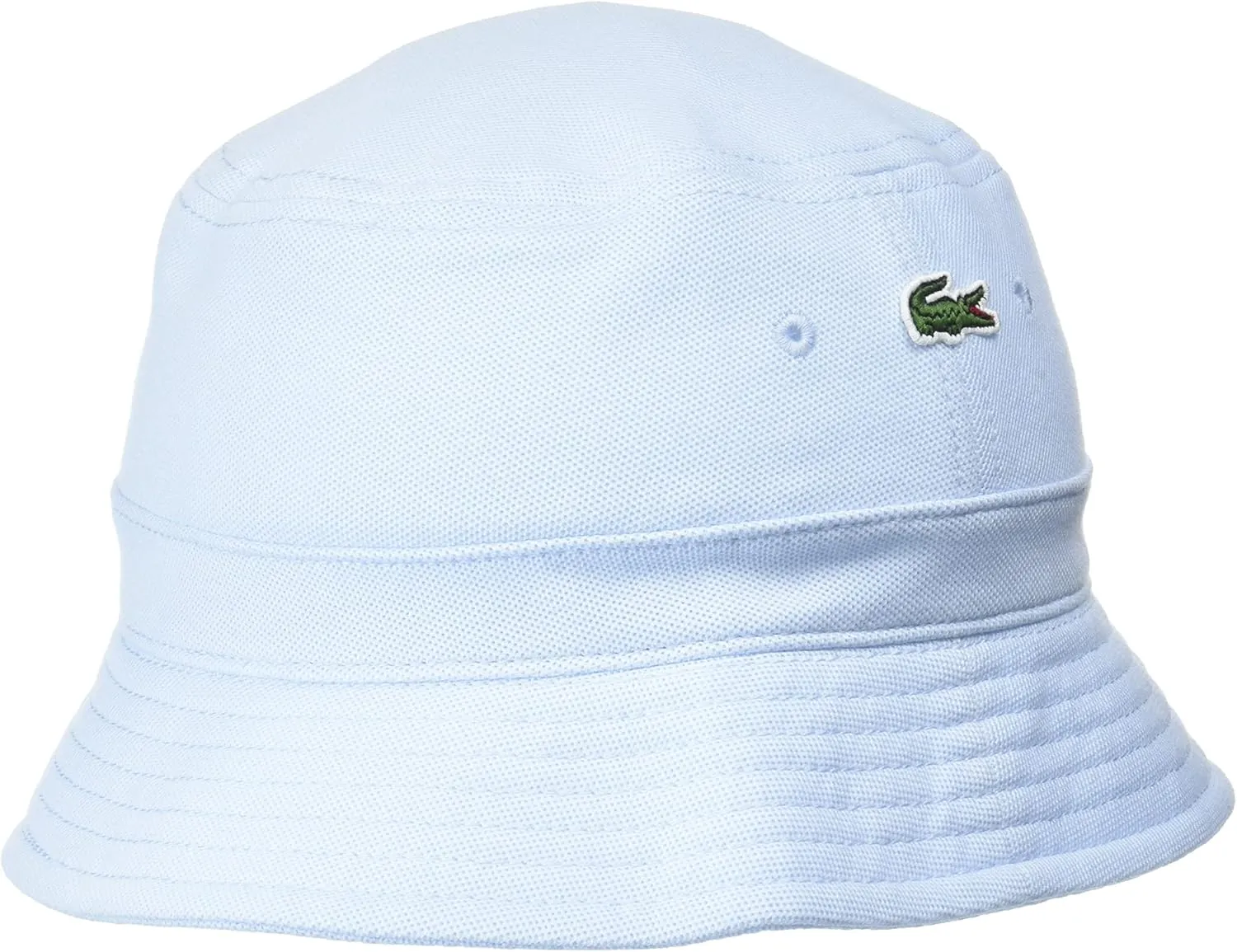 Lacoste Men's Solid Little Croc Pique Bucket Hat