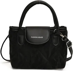 Lady's Crossbody Bag One Shoulder Bucket Bag