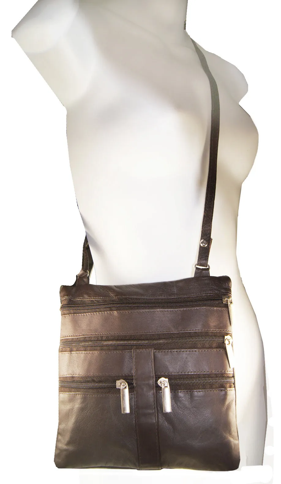 Lambskin leather crossbody bag for women BW1907