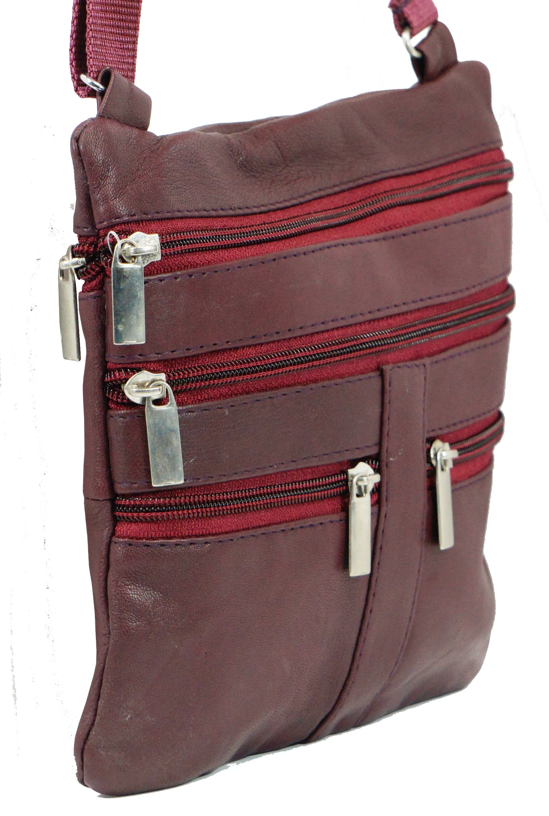 Lambskin leather crossbody bag for women BW1907
