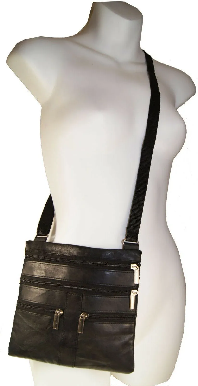 Lambskin leather crossbody bag for women BW1907