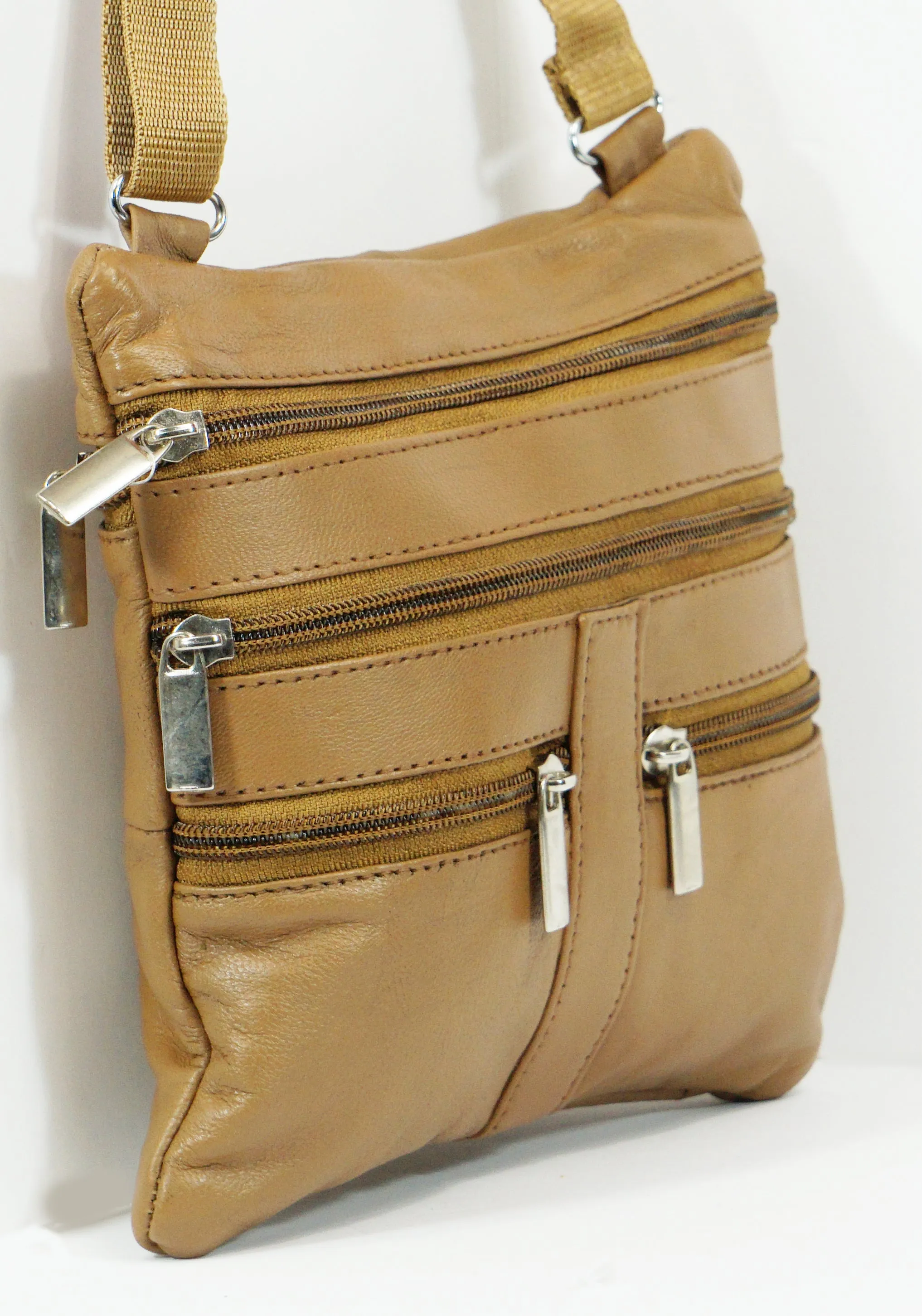 Lambskin leather crossbody bag for women BW1907