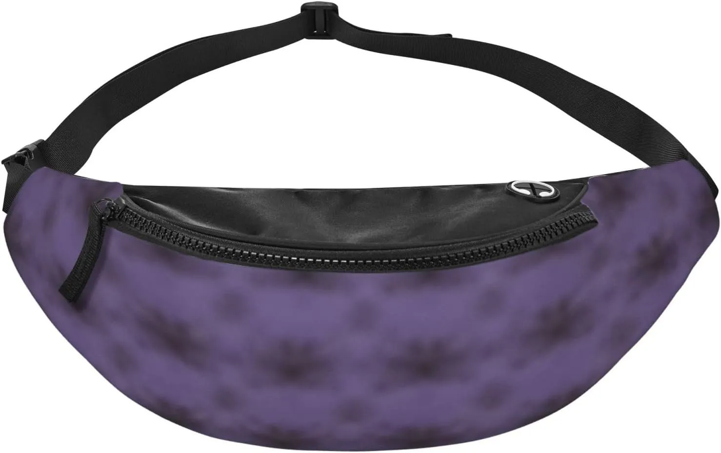 Large Bum Bag Haunted Mansion Waist Fanny Pack For Men Women,Bumbags With Headphone Jack And Zip Pockets Adjustable Belt For Sport Running Hiking Camping Workout Cycling
