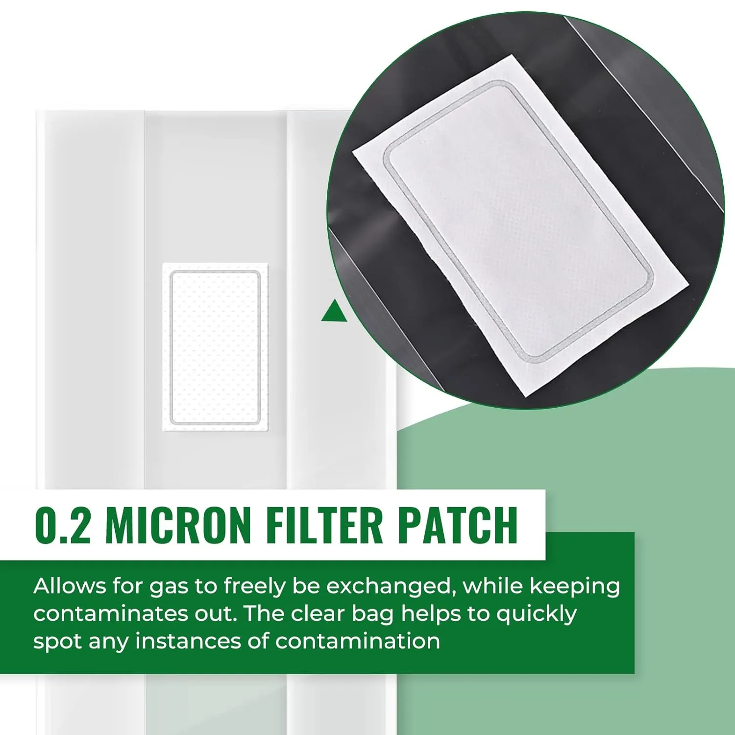 Large Extra Thick 25 Packs Mushroom Grow Bags, 6 Mil Spawn Bags 5.5" X 9.8" X 25.6" with 0.2 Micron Filter Breathable Autoclavable Durable