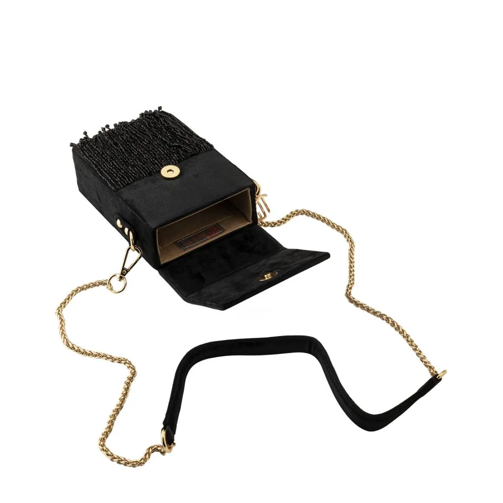 Layla Black Velvet handag
