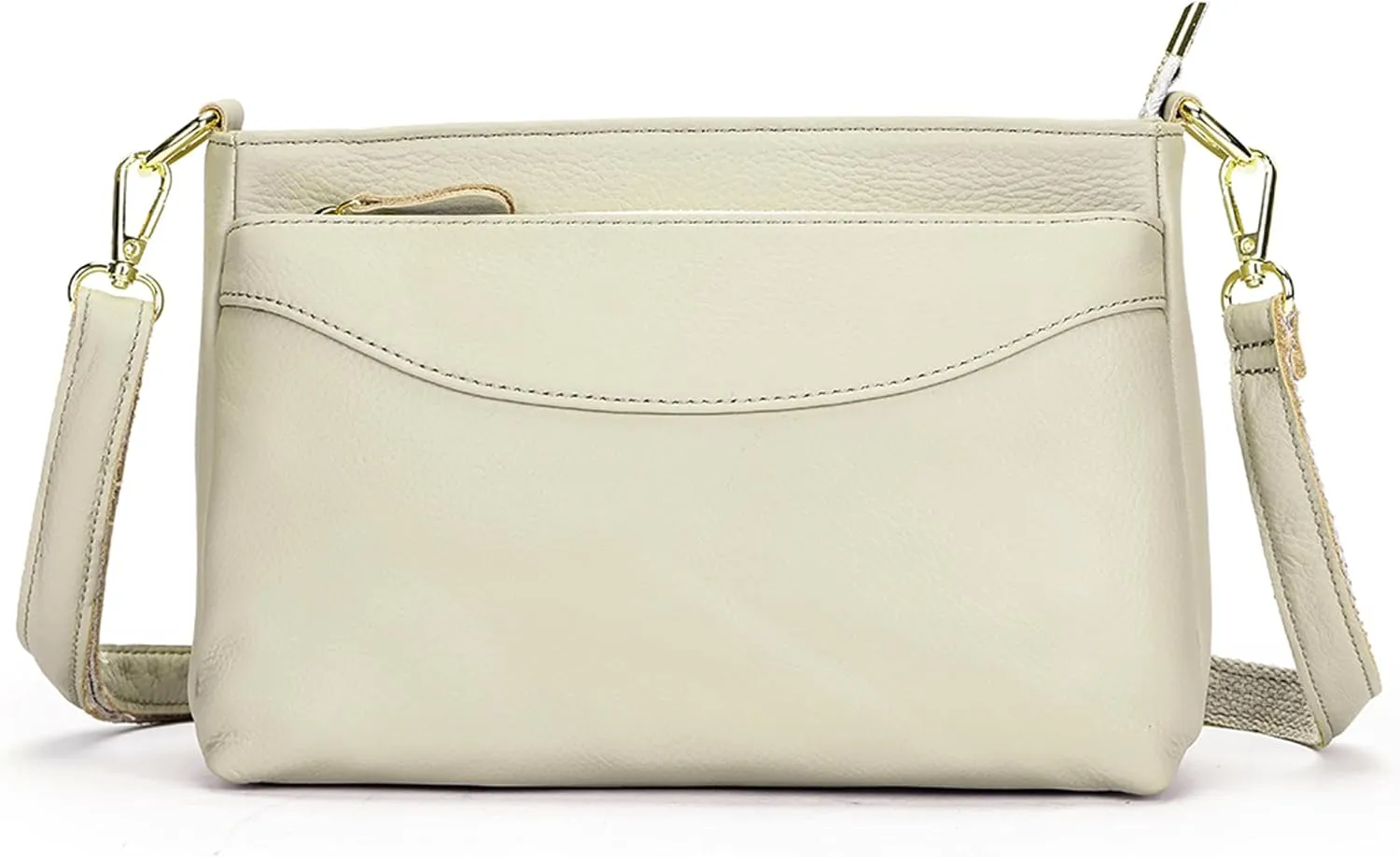 Leather Women's Crossbody Bag, Stylish Small Square Shoulder Bag with Adjustable Shoulder Strap for Everyday Use