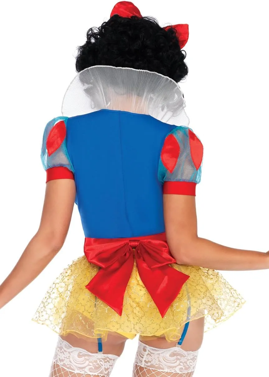 Leg Avenue Women's Sexy Miss Snow White Halloween Costume