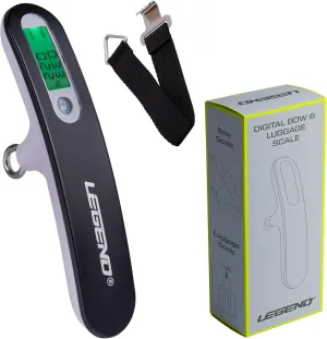 LEGEND Digital Archery Bow Scale for Draw Weight - Handheld & Portable Scale Archery Accessories w/Metal Hook - High Precision & Versatile Luggage Scales in Lbs, Kg, or Oz - 110 lbs Maximum Poundage