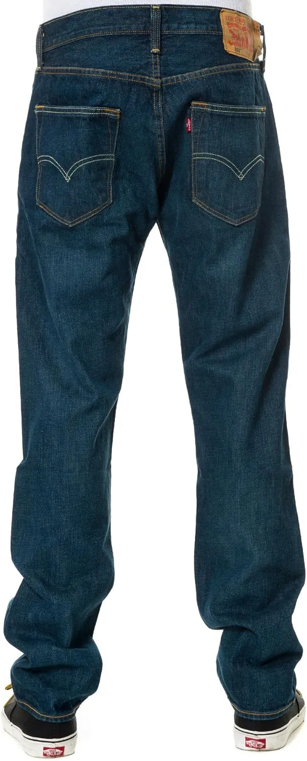 Levi's Men's 501-Original-Fit-Jeans, Scorpio, 33W x 32L