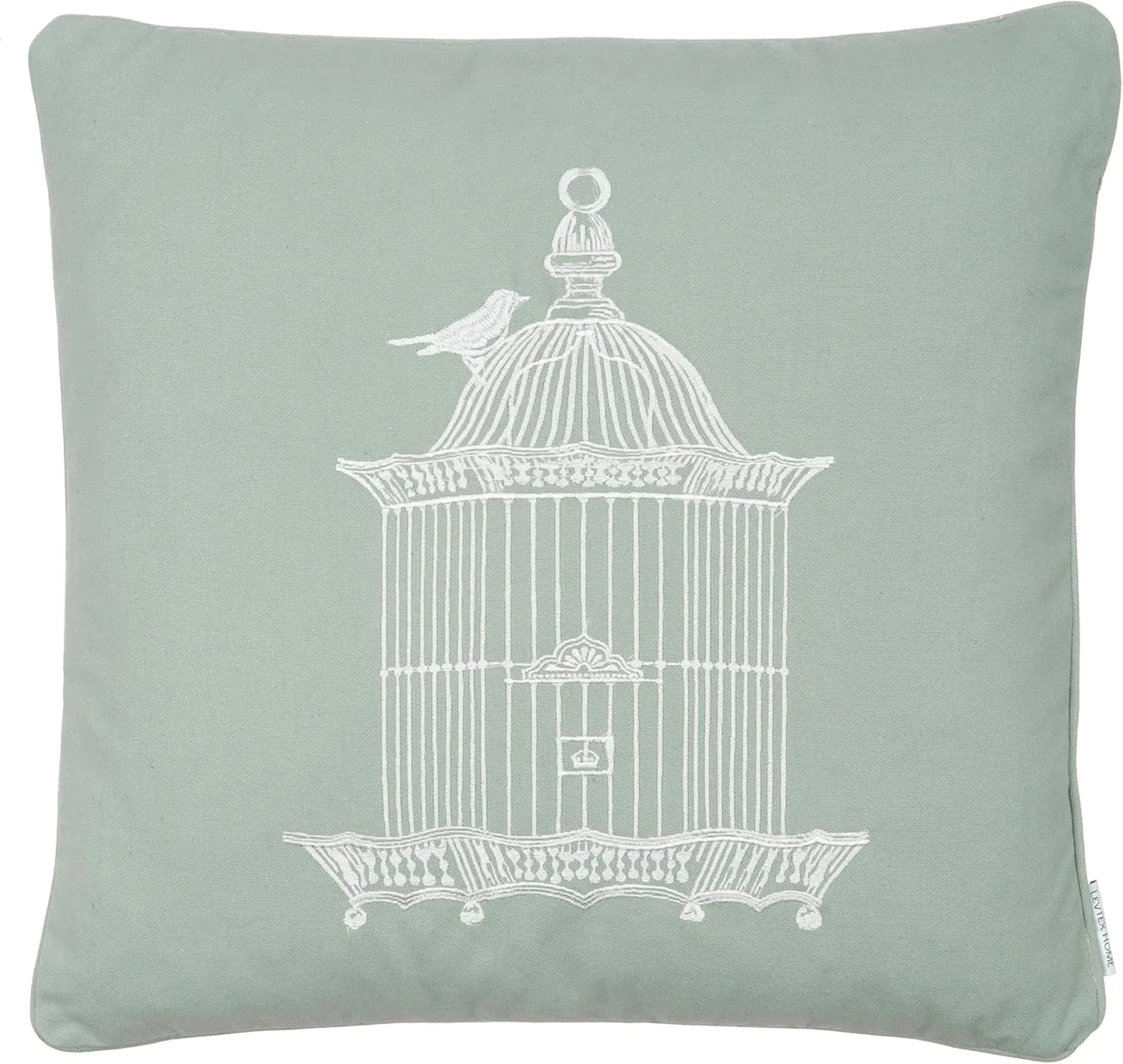 Levtex Home Palladium Birdcage Pillow Teal