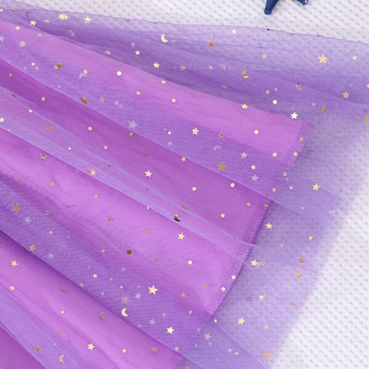 Little Girls Tulle Tutu Dress - Toddler Kids Flutter Sleeve Princess Sundress Casual Summer Outfit Clothes for 2-7Y